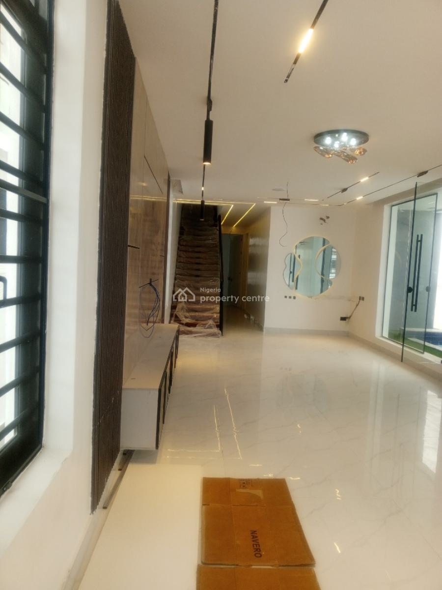 Luxury 5 Bedroom Fully Detached House with Bq in a Gated Estate, Lekki Phase 1, Lekki, Lagos, Detached Duplex for Sale