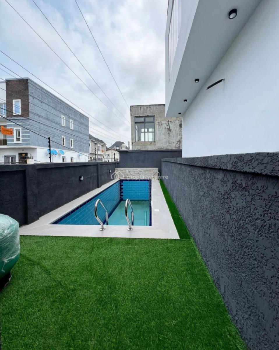 4 Bedroom Terrace Duplex with Bq, Osapa London, Osapa, Lekki, Lagos, Terraced Duplex for Sale
