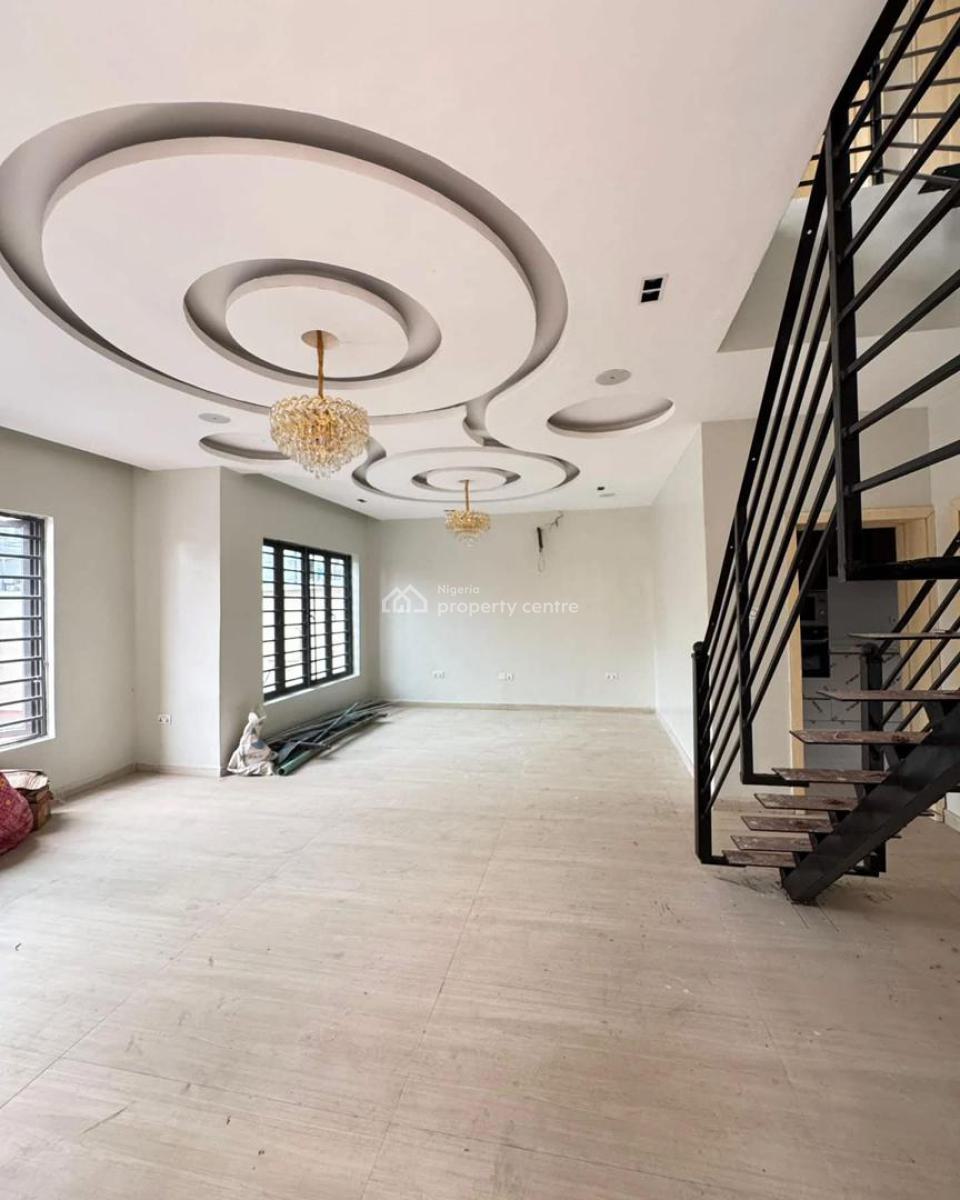 Elegant 4 Bedroom Self Compound Terrace Duplex, Gbagada, Lagos, Terraced Duplex for Sale