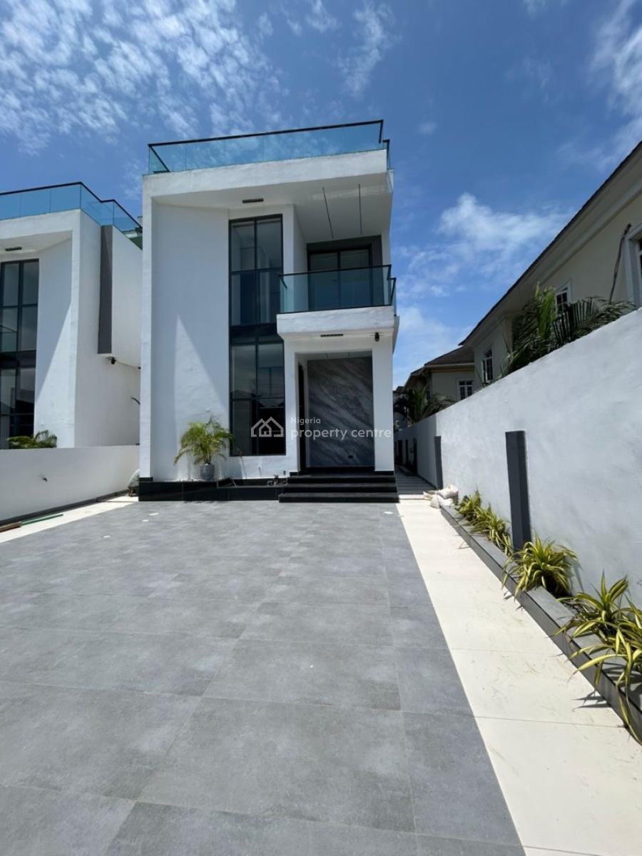 Brand New Luxury 5 Bedroom Detached Duplex + Bq, Chevron, Lekki Expressway, Lekki, Lagos, Detached Duplex for Sale