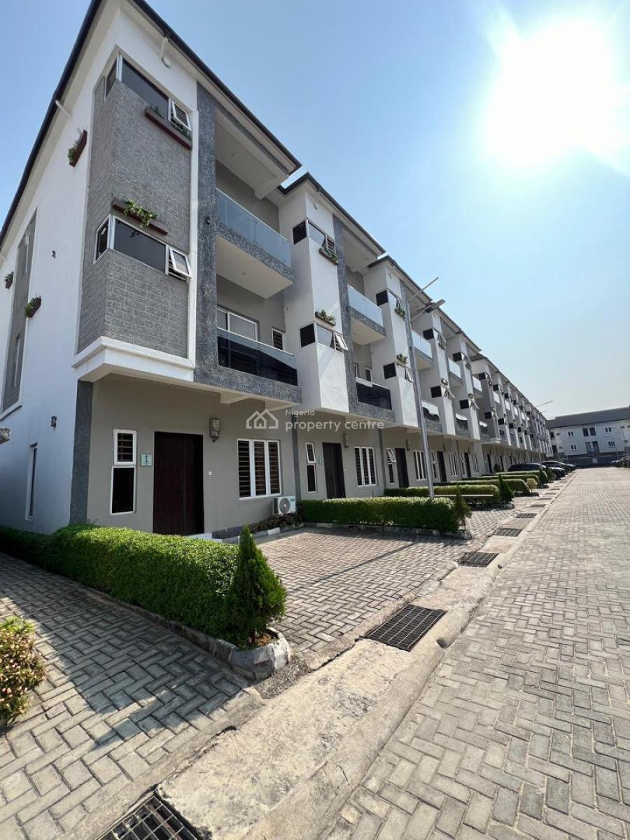 4 Bedroom Terrace Duplex with Pool and Kids Play Ground, Ikate, Lekki, Lagos, Terraced Duplex for Sale