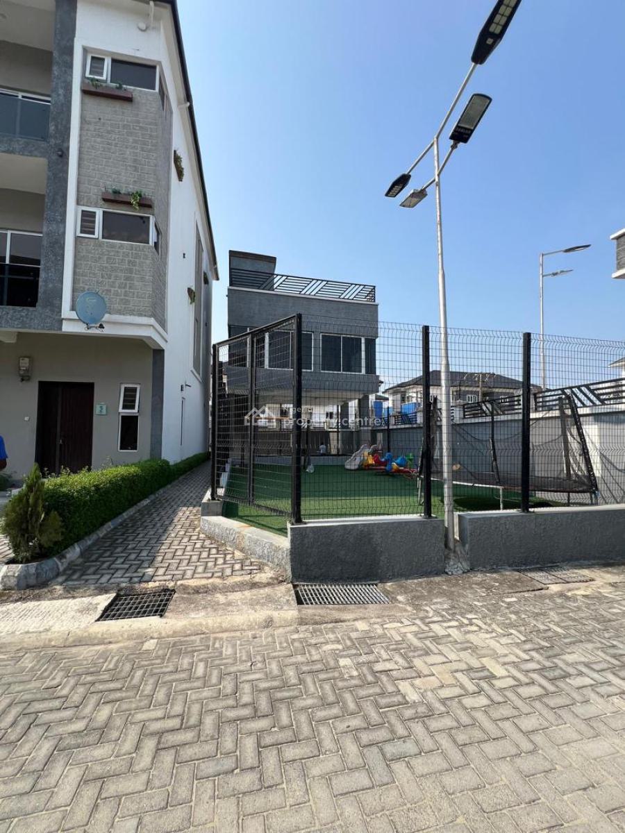 4 Bedroom Terrace Duplex with Pool and Kids Play Ground, Ikate, Lekki, Lagos, Terraced Duplex for Sale