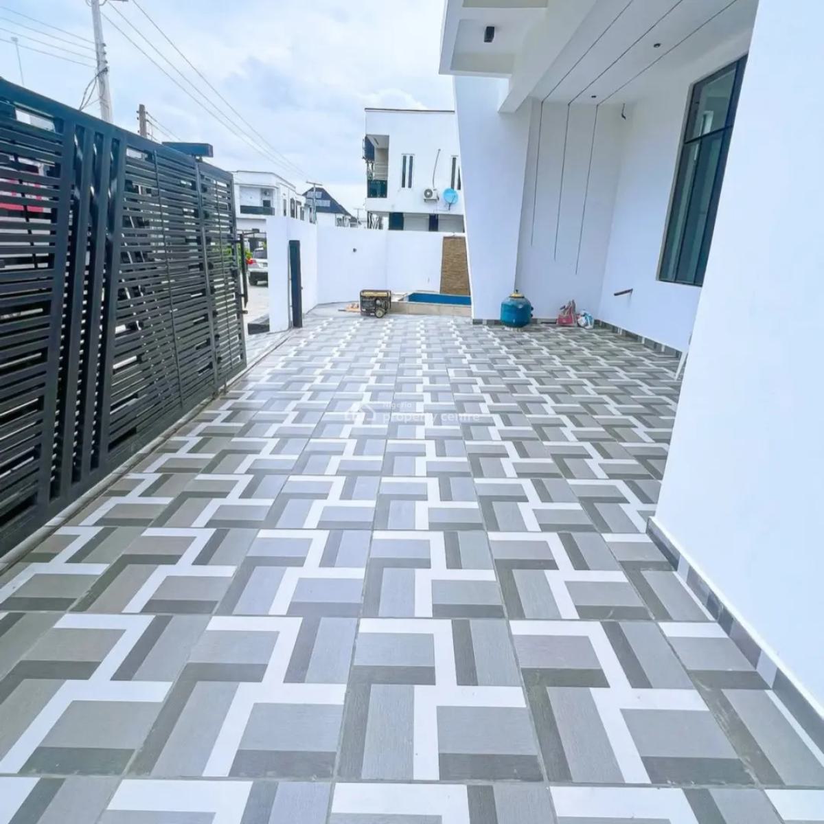 4 Bedroom Detached Duplex with Bq, Swimming Pool- Governors Consent, Captains Court, Lekki Palm City Estate, Ajah, Lagos, Detached Duplex for Sale