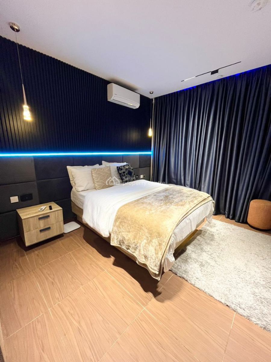 an Elegant 1-bedroom Furnished Apartment, Wuye, Abuja, Flat / Apartment for Rent