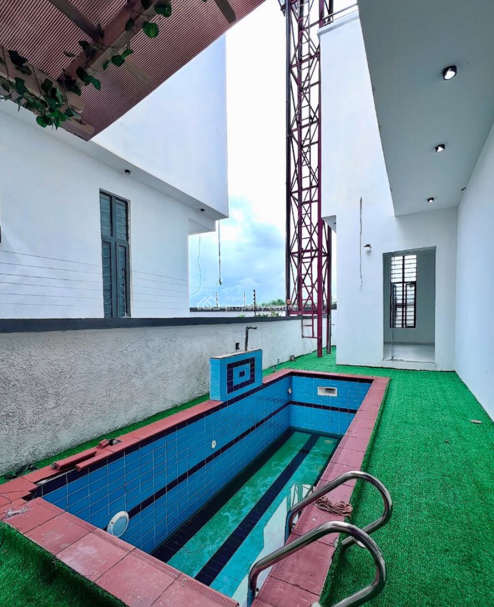 5 Bedroom Fully Detached with Swimming Pool, Cinema, Gym Room Duplex, Chevron, Lekki, Lagos, Detached Duplex for Sale