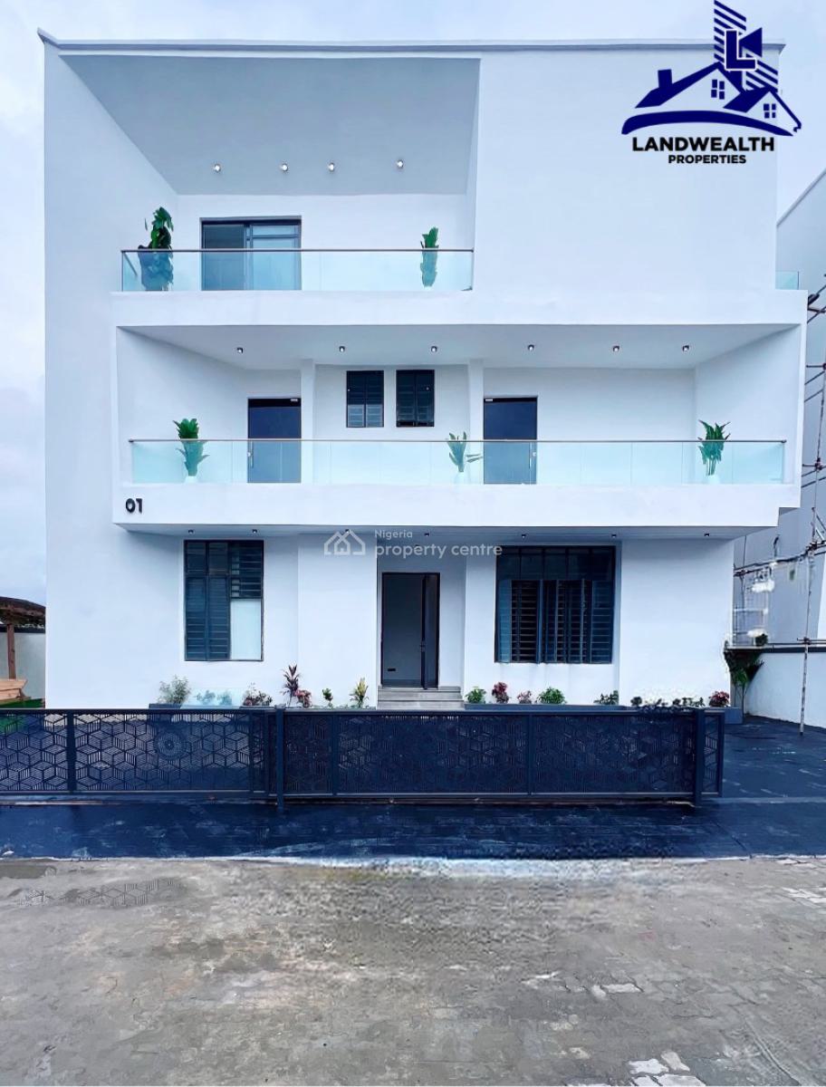 Bedroom Fully Detached with Swimming Pool, Cinema, Gym Room Duplex, Chevron, Lekki, Lagos, Detached Duplex for Sale