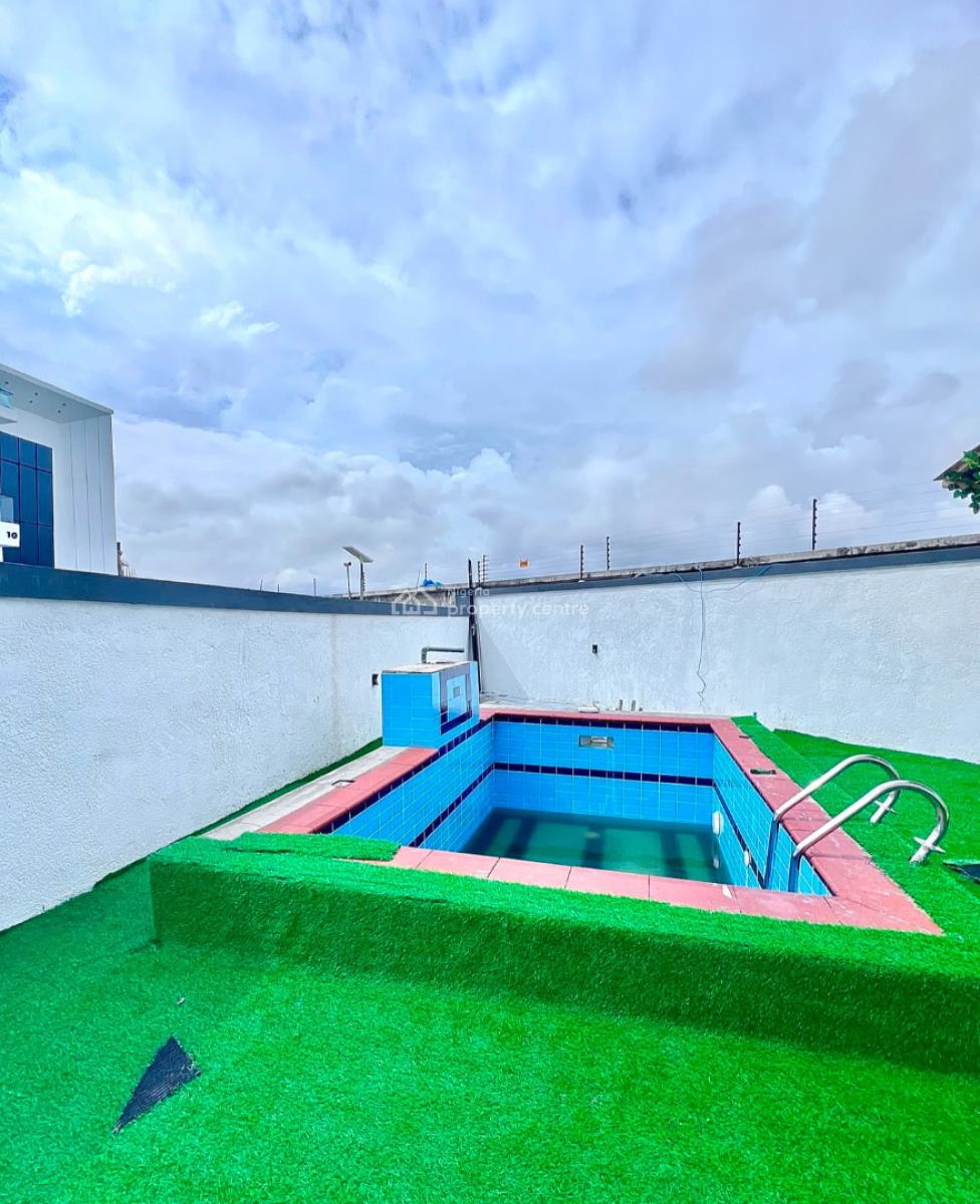 Bedroom Fully Detached with Swimming Pool, Cinema, Gym Room Duplex, Chevron, Lekki, Lagos, Detached Duplex for Sale