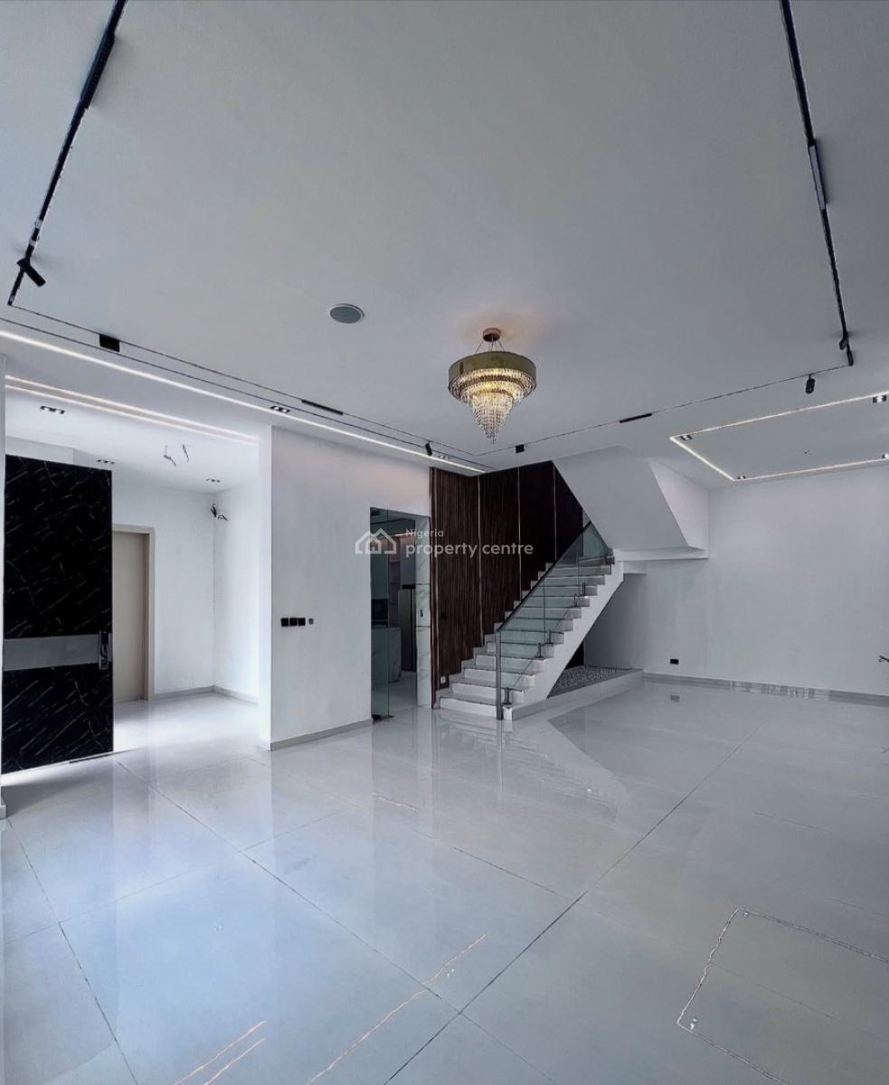 Bedroom Fully Detached with Swimming Pool, Cinema, Gym Room Duplex, Chevron, Lekki, Lagos, Detached Duplex for Sale