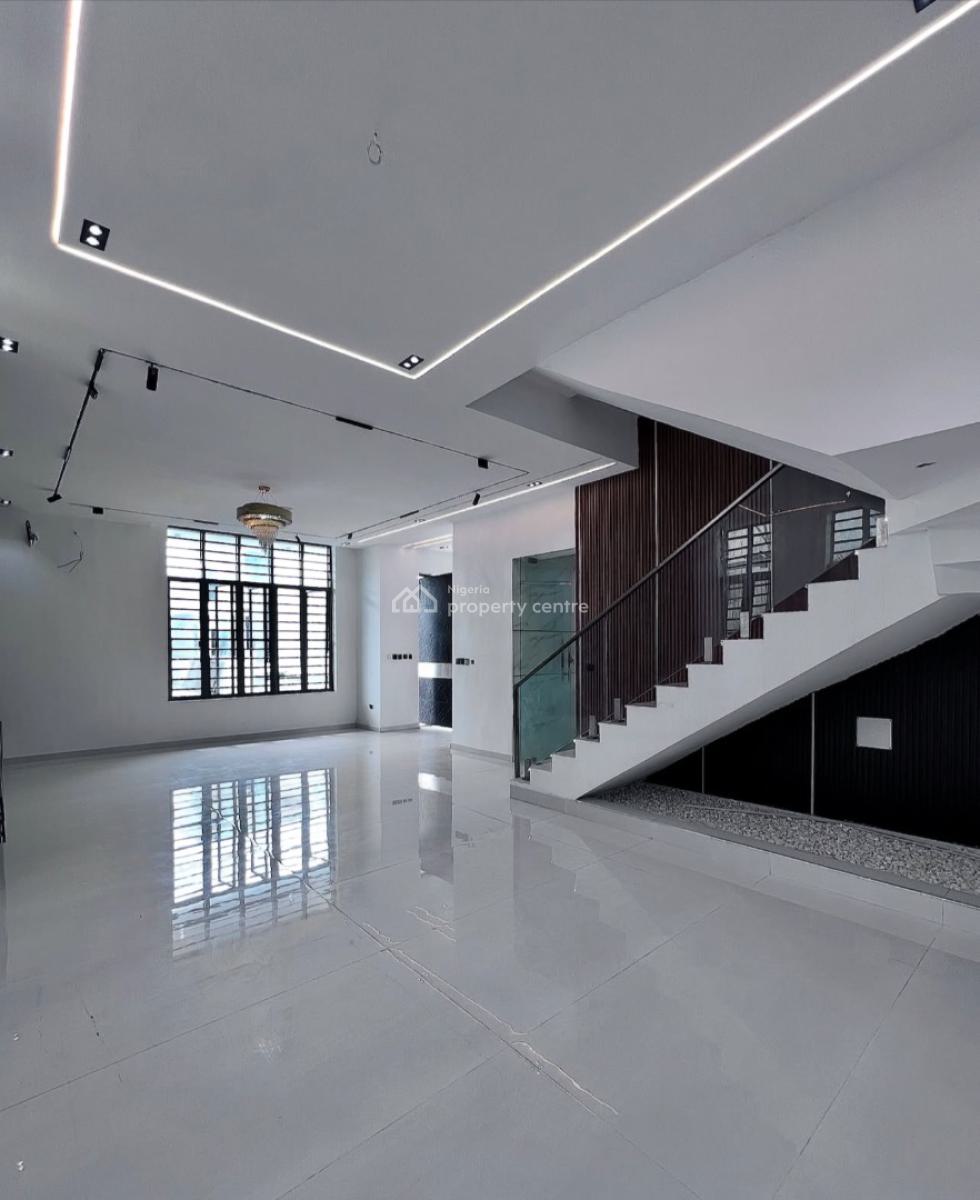 Bedroom Fully Detached with Swimming Pool, Cinema, Gym Room Duplex, Chevron, Lekki, Lagos, Detached Duplex for Sale