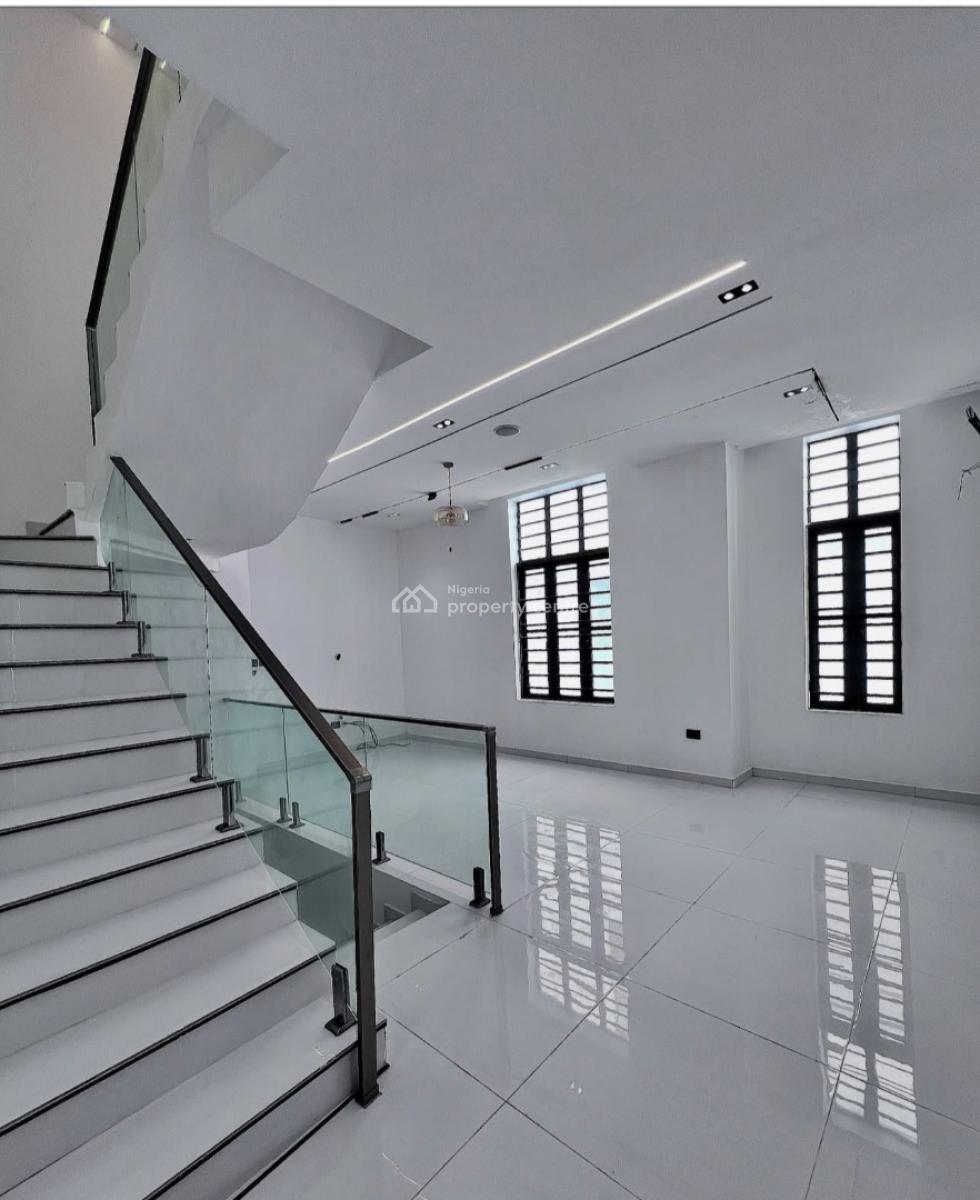 Bedroom Fully Detached with Swimming Pool, Cinema, Gym Room Duplex, Chevron, Lekki, Lagos, Detached Duplex for Sale
