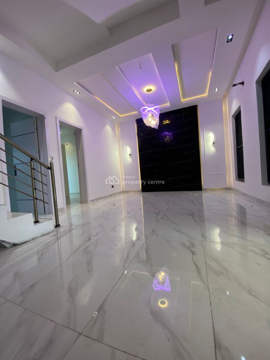 Newly Built 4 Bedroom Fully Serviced Terrace Duplex with 24 Hours Light., Ikota, Lekki, Lagos, Terraced Duplex for Rent