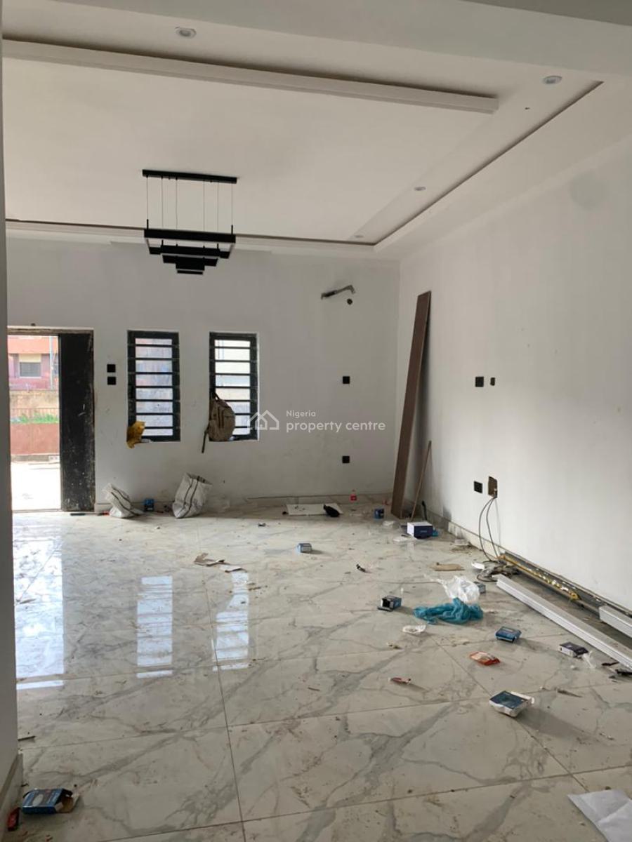 Tastefully Finished Brand New 4 Bedroom Semi Detached Duplex + Bq, Peace Estate Off Brown Road, Aguda, Surulere, Lagos, Semi-detached Duplex for Sale