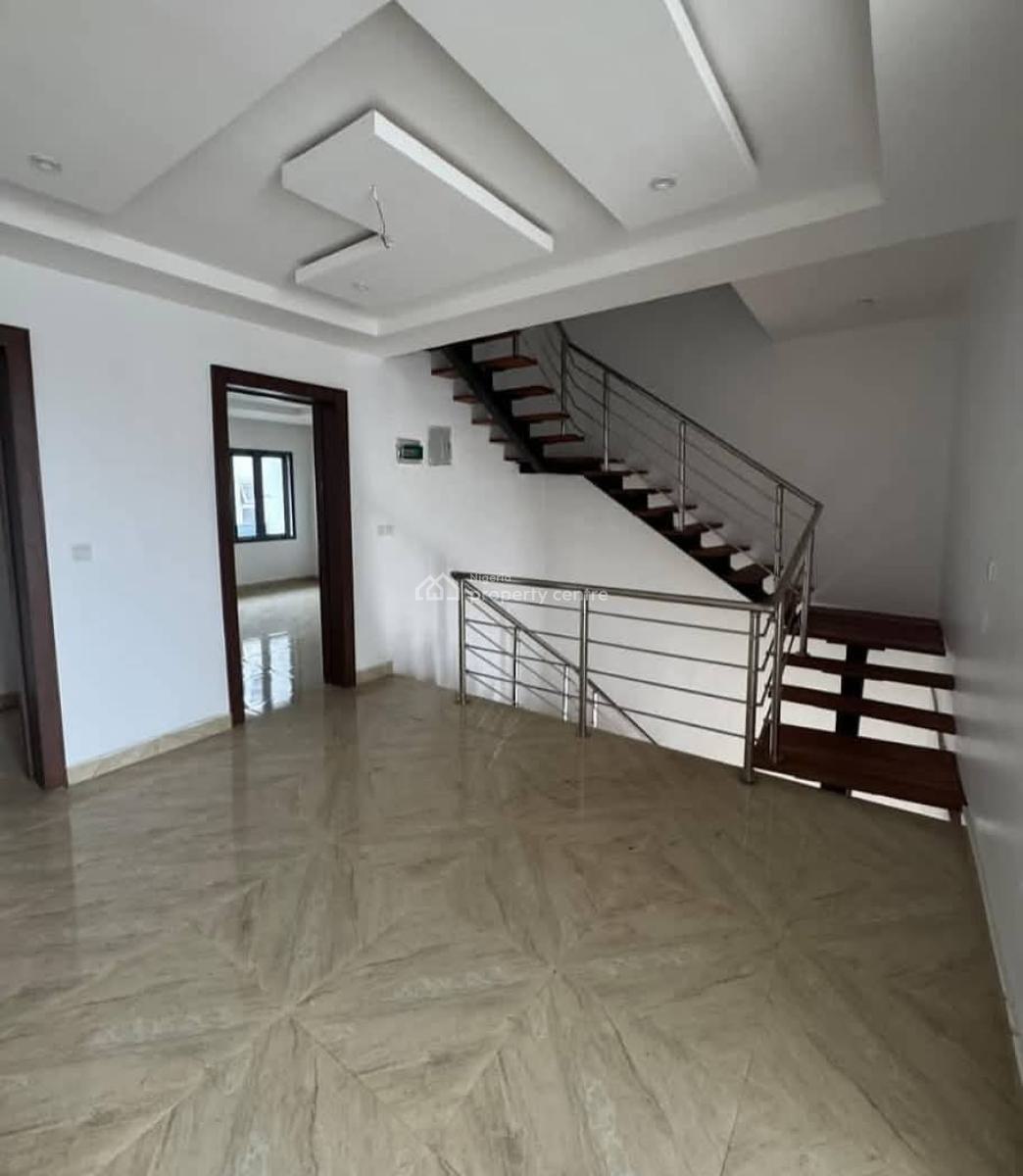 Luxury Newly Built 4 Bedroom Terrace Duplex with in a Service Estate, Lekki Phase 1, Lekki, Lagos, Terraced Duplex for Rent