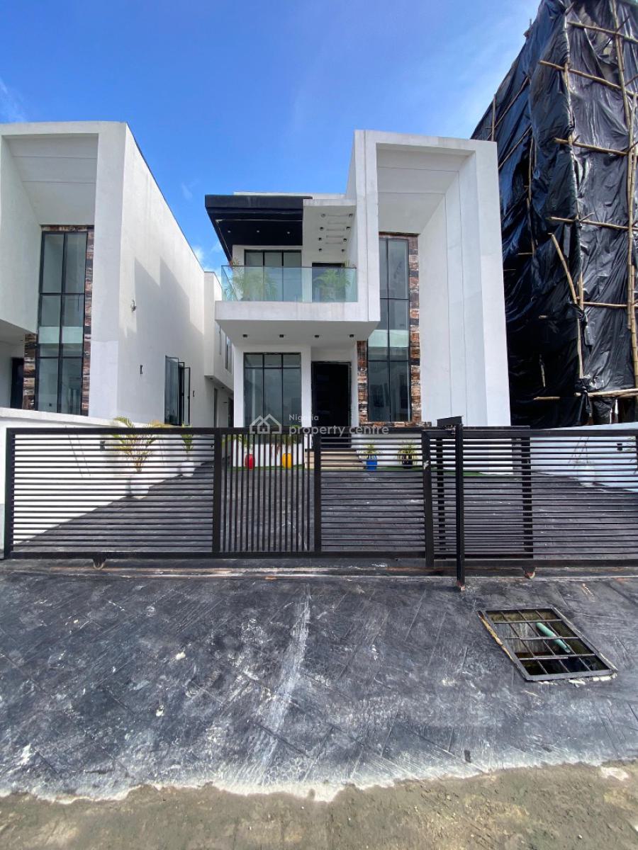 5 Bedroom Fully Detached Duplex with Swimming Pool & Bq, Chevron, Ikota, Lekki, Lagos, Detached Duplex for Sale