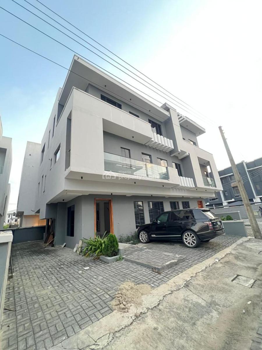 Executive 4 Bedroom Semi Detached, Osapa, Lekki, Lagos, Semi-detached Duplex for Sale