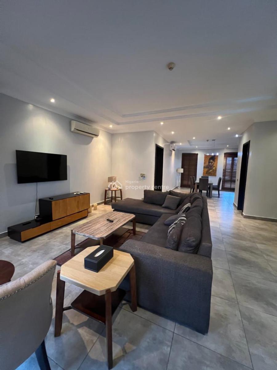 Serviced 2-bedroom Furnished Apartment with Swimming Pool and Gym, Victoria Island (vi), Lagos, Flat / Apartment for Rent