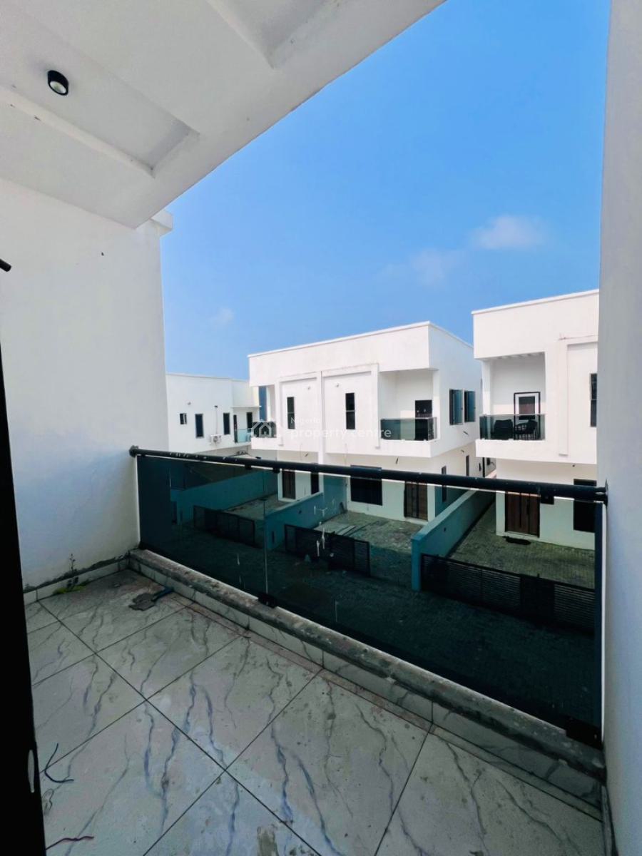 4 Bedroom Spacious Terrace in a Serviced Estate with Pool, Gym, Playground, Orchid Road Before The Roundabout, Lafiaji, Lekki, Lagos, Terraced Duplex for Sale