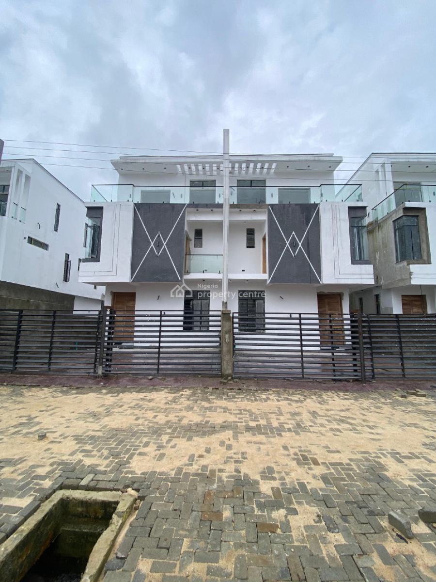 4 Bedroom Semi Detached Duplex with a Room Bq, Second Toll Gate, Lekki, Lagos, Semi-detached Duplex for Sale