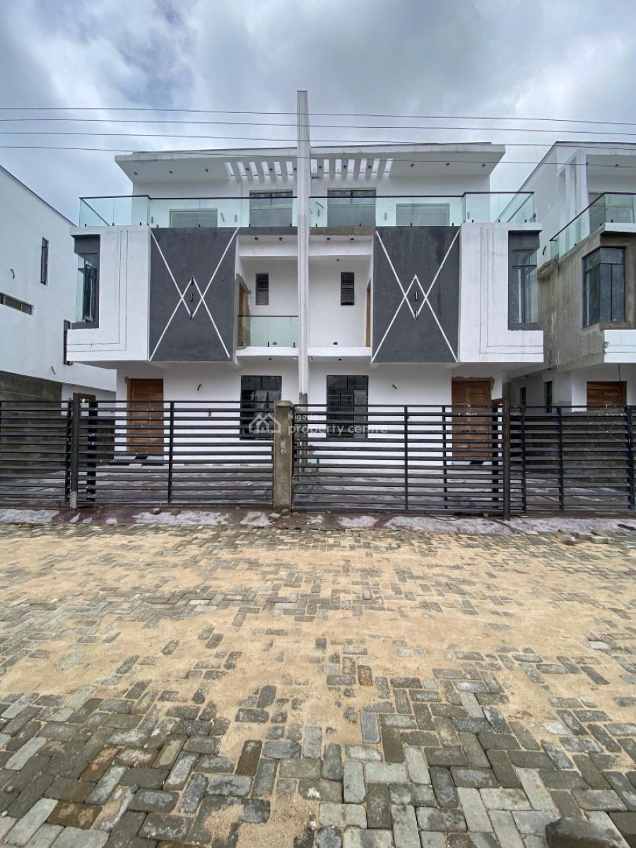 4 Bedroom Semi Detached Duplex with a Room Bq, Second Toll Gate, Lekki, Lagos, Semi-detached Duplex for Sale