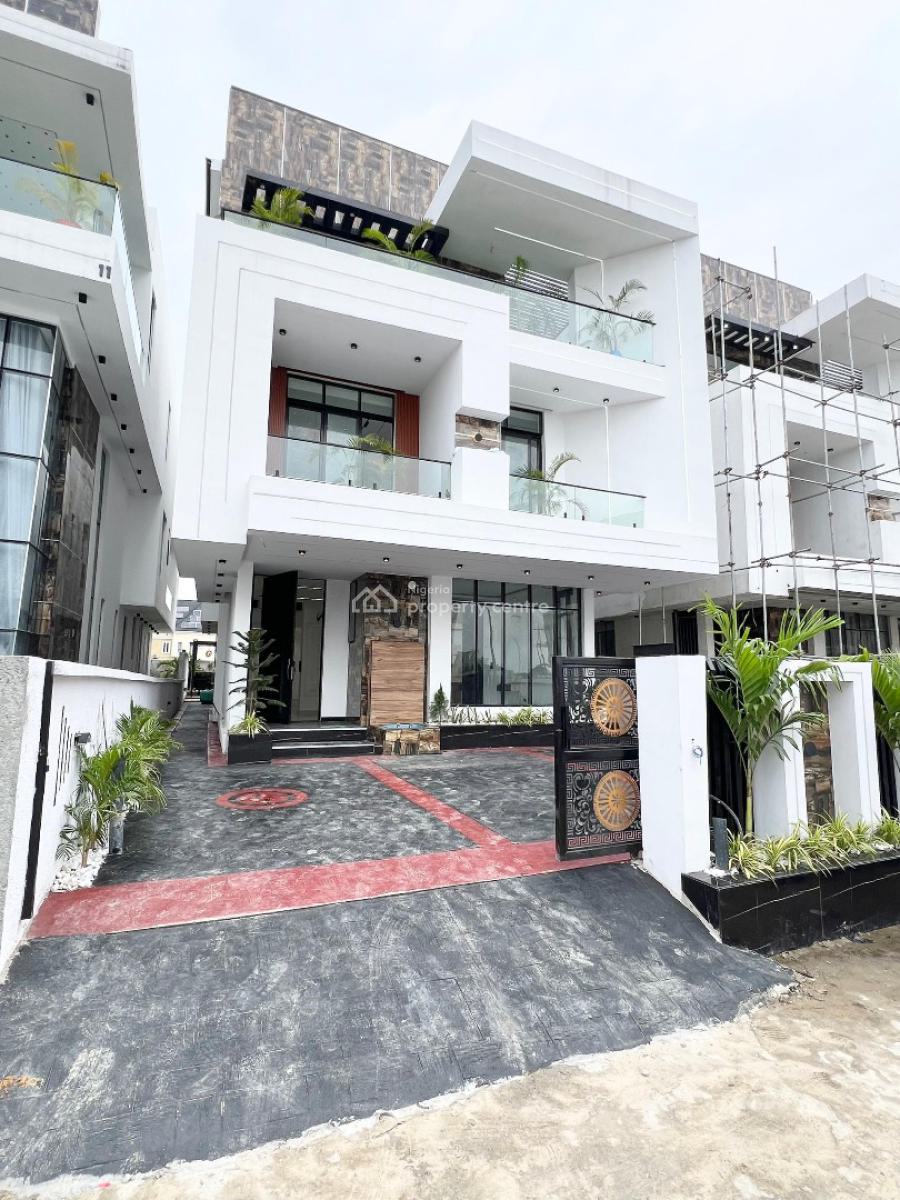 Luxury Fully Automated 6 Bedroom Detached Duplex with Swimming Pool, Chevron, Lekki, Lagos, Detached Duplex for Sale