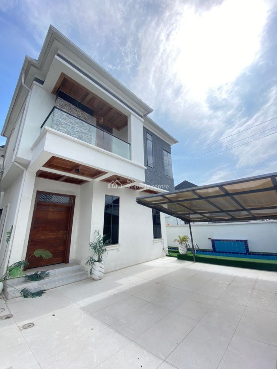 Furnished 5 Bedroom Detached Duplex with Swimming Pool, Ikota, Lekki, Lagos, Detached Duplex for Rent