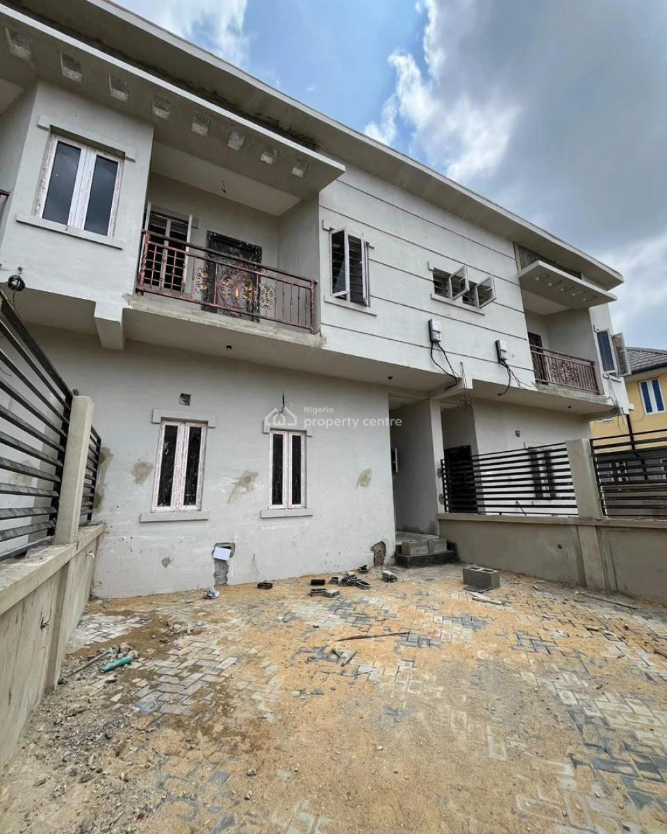 Contemporarily Built 4bedroom Duplex in a Good Location, Ifako, Gbagada, Lagos, Terraced Duplex for Sale