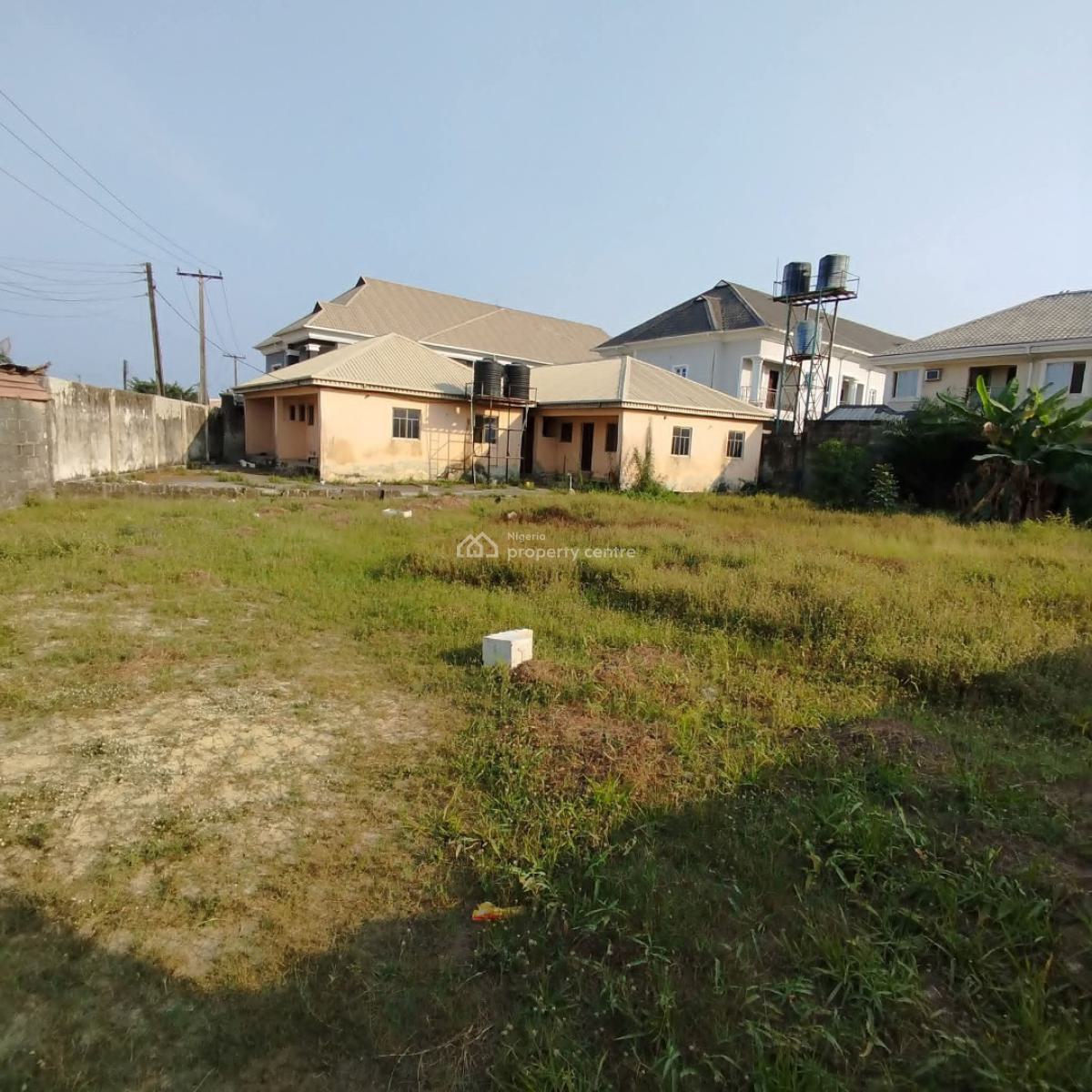 Cornerpiece 1000sqm with 5 Units of Miniflats, Seaside Estate, Badore, Ajah, Lagos, Residential Land for Sale