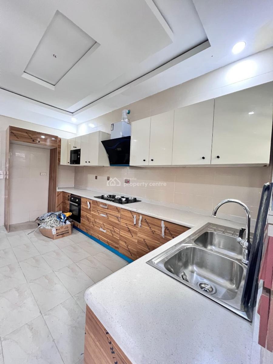 Neatly Built 4 Bedroom Terrace Duplex with Bq ,pool & Gym, Ikate, Lekki, Lagos, Terraced Duplex for Rent
