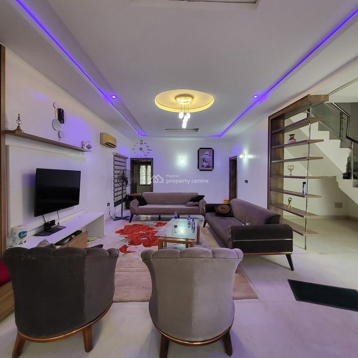 3-bedroom Terrace Duplex with Bq, Apo, Abuja, Terraced Duplex for Sale