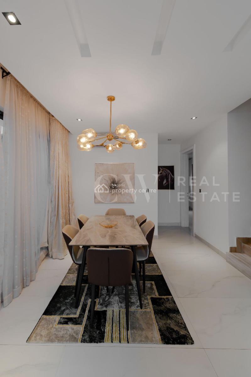 Delightful and Exquisite Spacious Neely Renovated 5 Bedroom Duplex, Lekki Phase 1, Lekki, Lagos, Detached Duplex for Rent