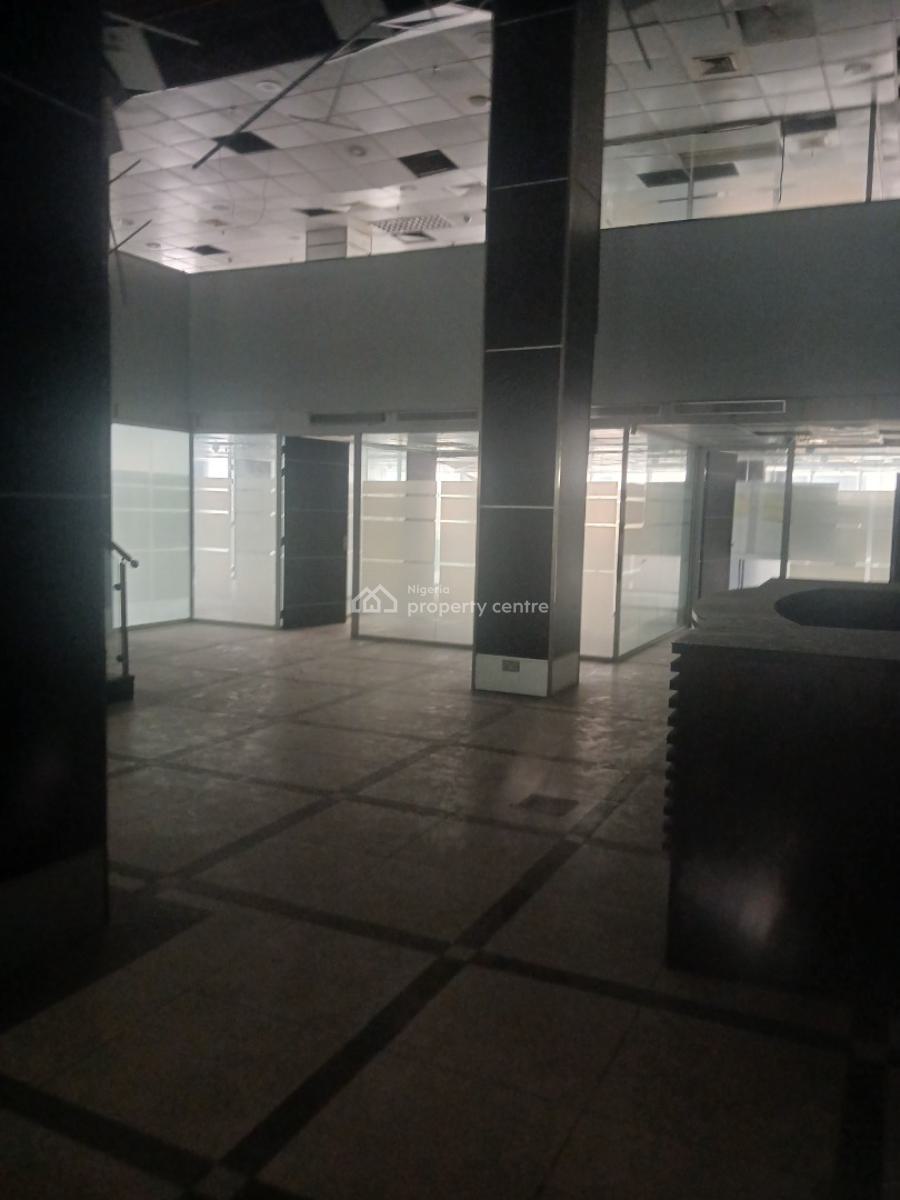 Fully Serviced 1223.8sqm Maisonette Office Space (up & Down), Victoria Island (vi), Lagos, Office Space for Rent