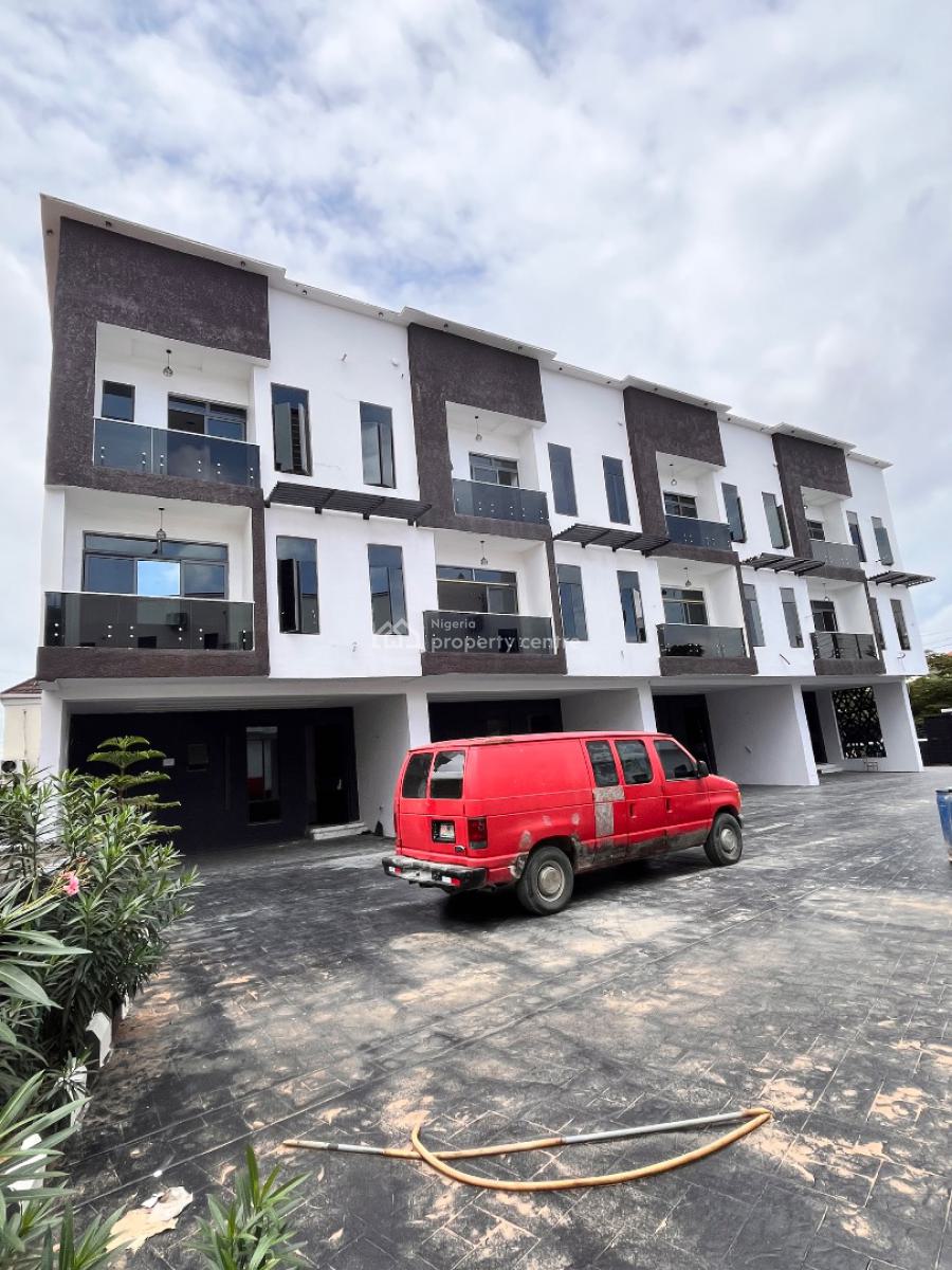 New Luxury 4 Bedroom Terrace Duplex & Bq in The Most Beautiful Estate, Thomas Estate, Ajah, Lagos, Terraced Duplex for Rent