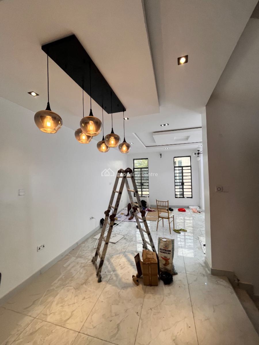 New Luxury 4 Bedroom Terrace Duplex & Bq in The Most Beautiful Estate, Thomas Estate, Ajah, Lagos, Terraced Duplex for Rent