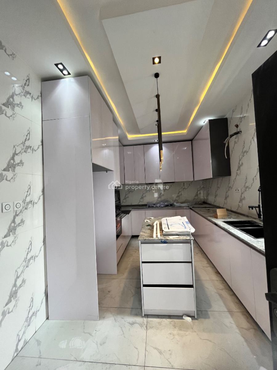 New Luxury 4 Bedroom Terrace Duplex & Bq in The Most Beautiful Estate, Thomas Estate, Ajah, Lagos, Terraced Duplex for Rent
