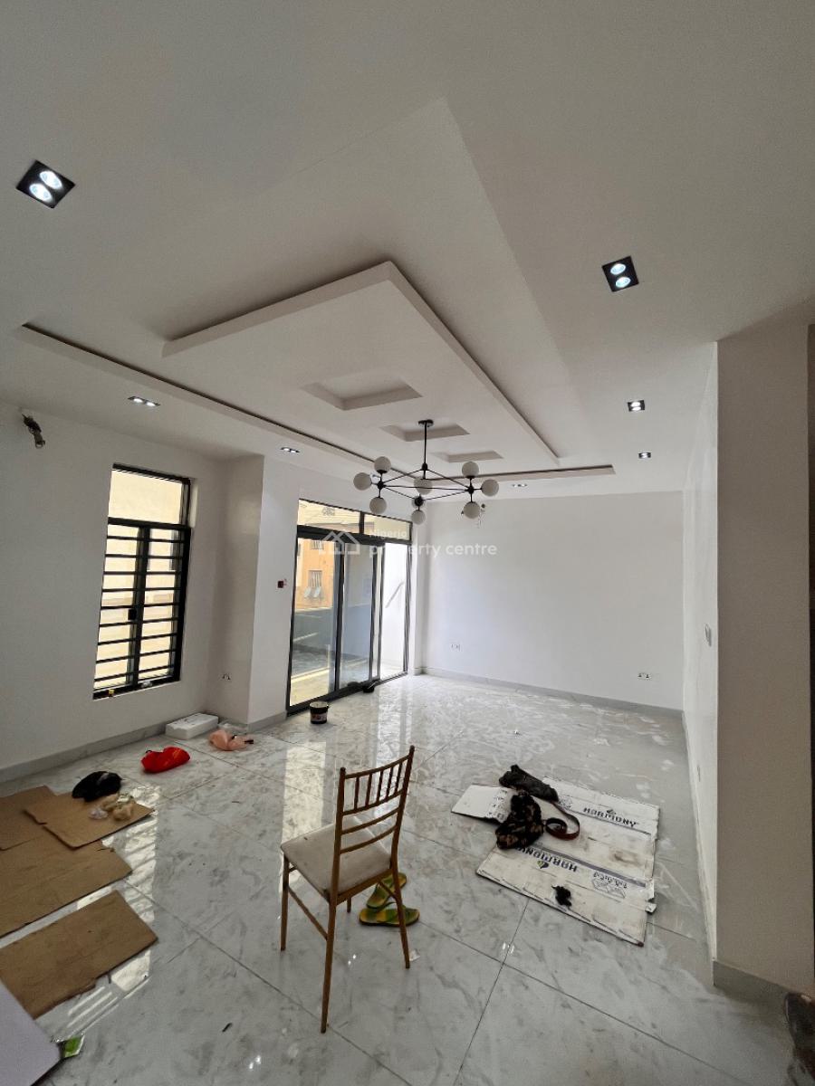 New Luxury 4 Bedroom Terrace Duplex & Bq in The Most Beautiful Estate, Thomas Estate, Ajah, Lagos, Terraced Duplex for Rent