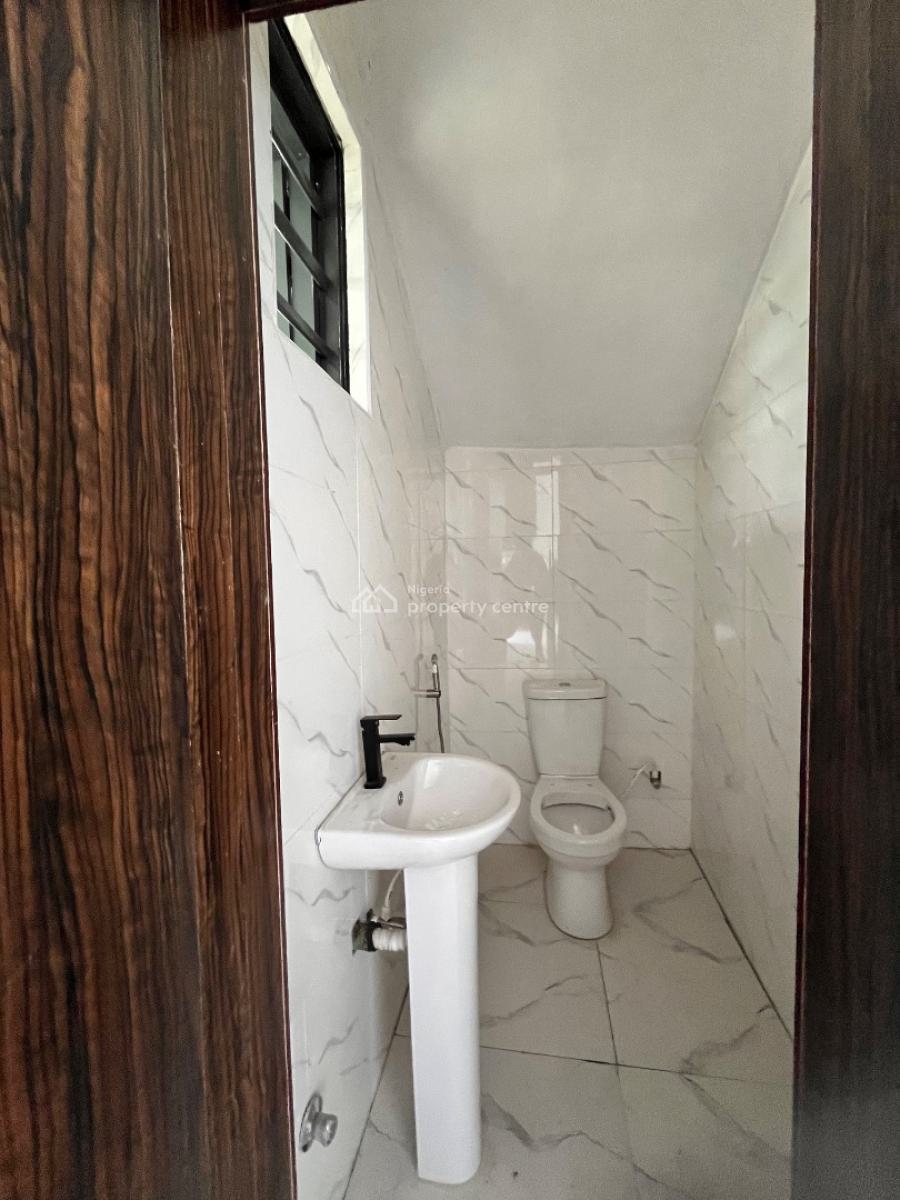 New Luxury 4 Bedroom Terrace Duplex & Bq in The Most Beautiful Estate, Thomas Estate, Ajah, Lagos, Terraced Duplex for Rent