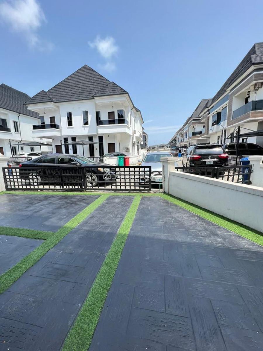 5 Bedrooms Fully Detached House with Swimming Pool and a Room Bq, Chevron Alternative, Lekki, Lagos, Detached Duplex for Rent