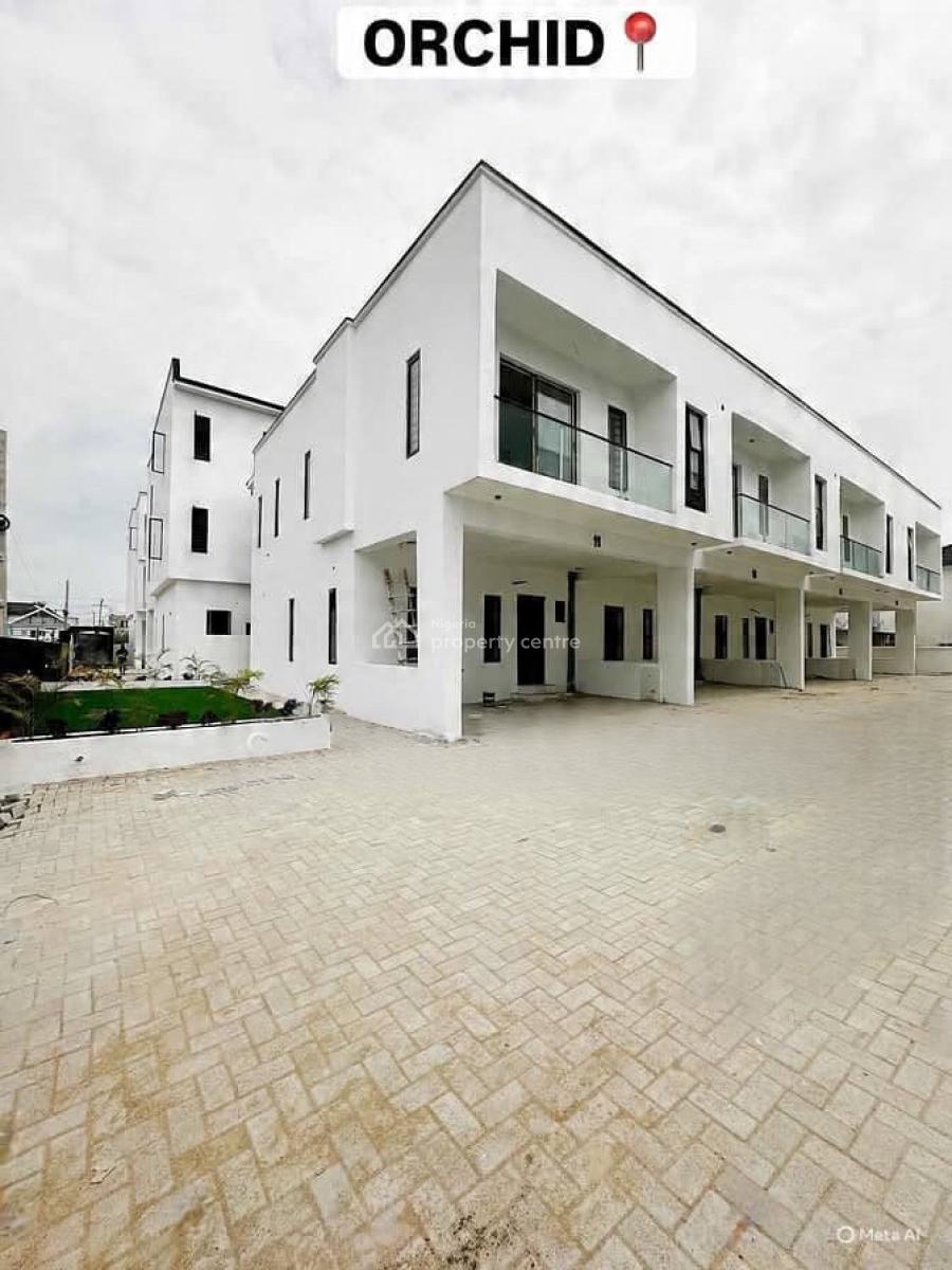 Lovely 4 Bedroom Terrace Duplex with Bq, Orchid, Lekki, Lagos, Terraced Duplex for Sale