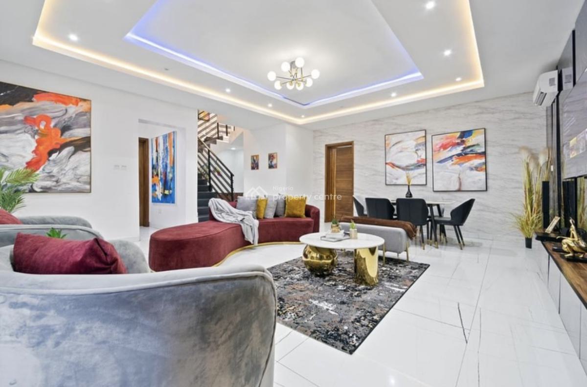 Nicely Furnished 4 Bedroom Apartment, Victoria Island (vi), Lagos, Flat / Apartment Short Let