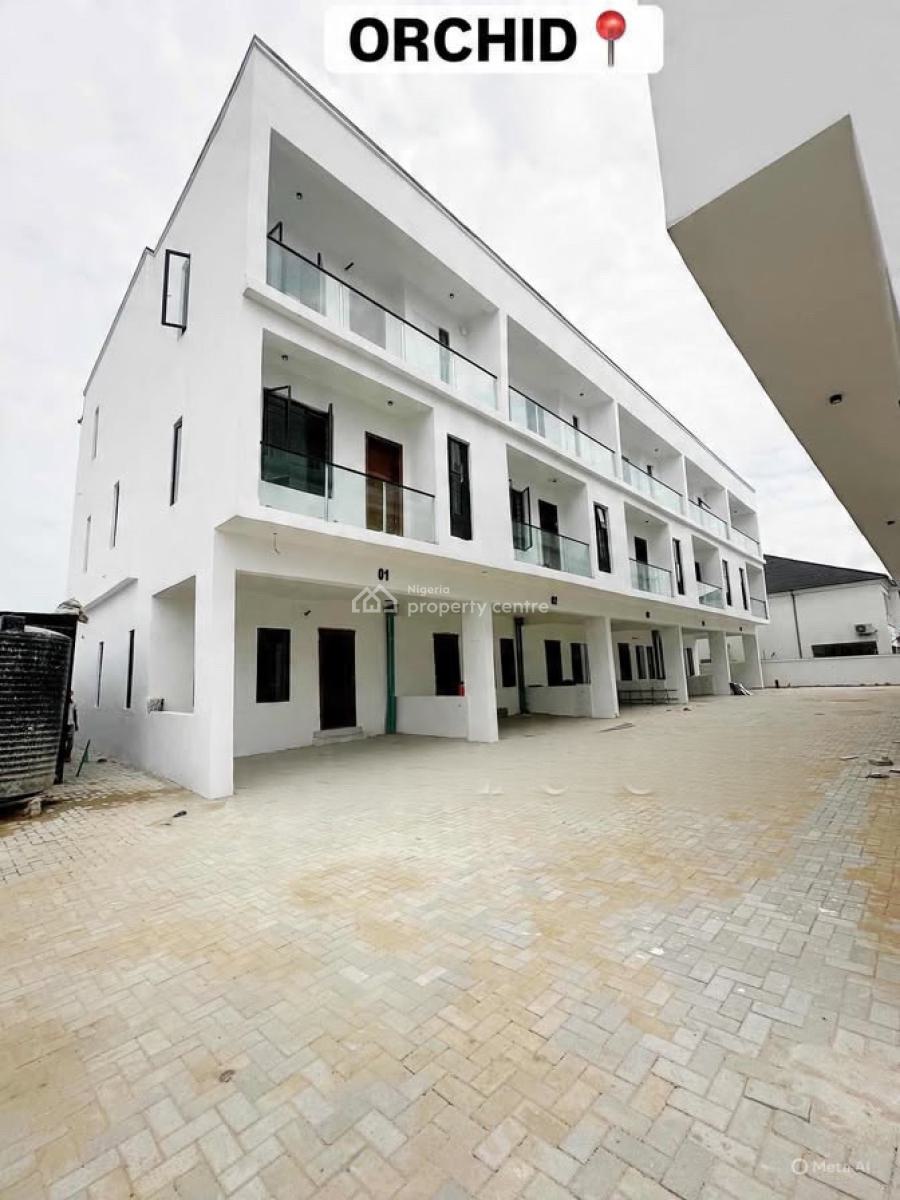 Lovely 4 Bedroom Terrace Duplex with Bq, Orchid, Lekki, Lagos, Terraced Duplex for Sale