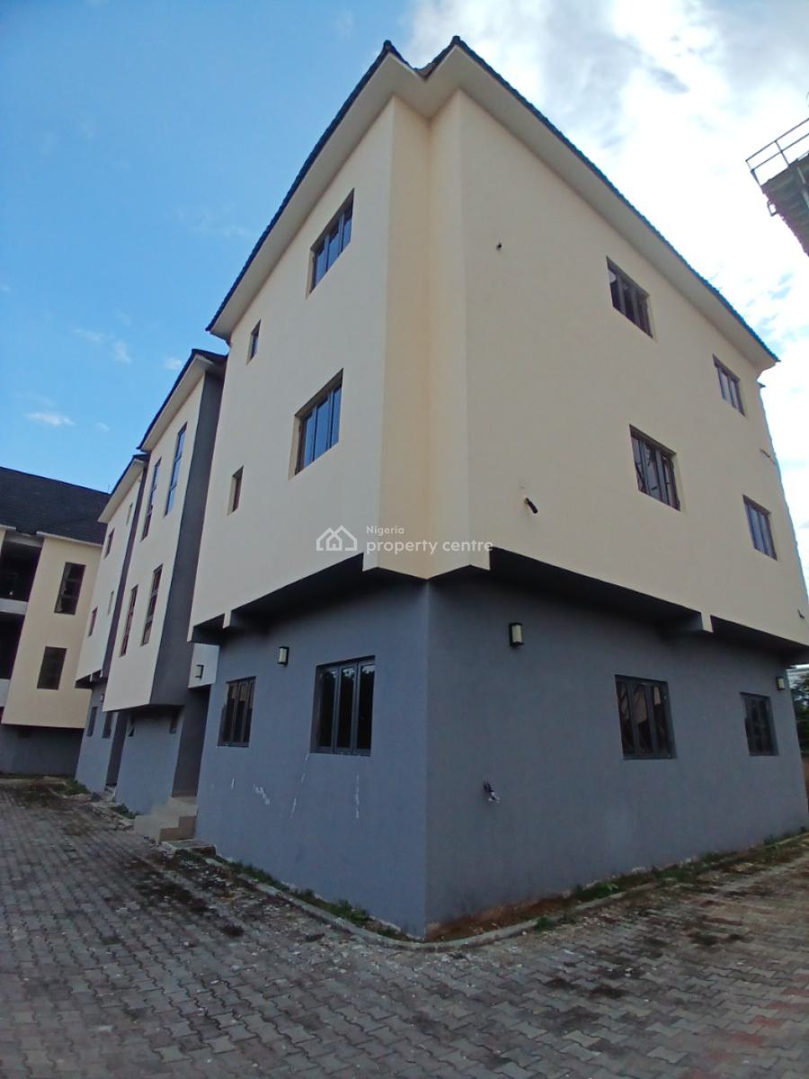Brand New 4 Units of 4 Bedroom Terrace Duplex with 1room Bq, Guzape Abuja Diplomatic Zone, Guzape District, Abuja, Terraced Duplex for Sale