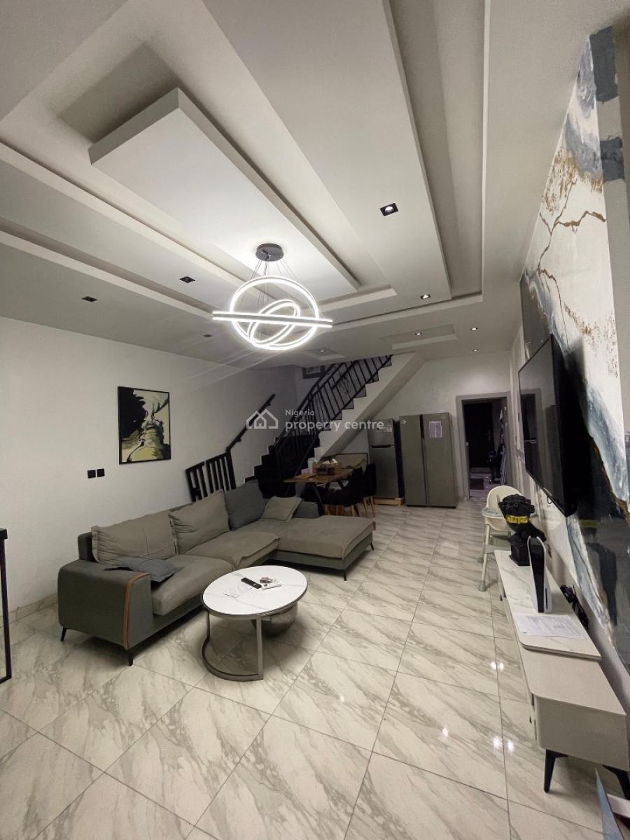 Elegant 4 Bedroom Furnished Terrace Duplex with 1 Room Bq, Maryland, Lagos, Terraced Duplex for Sale