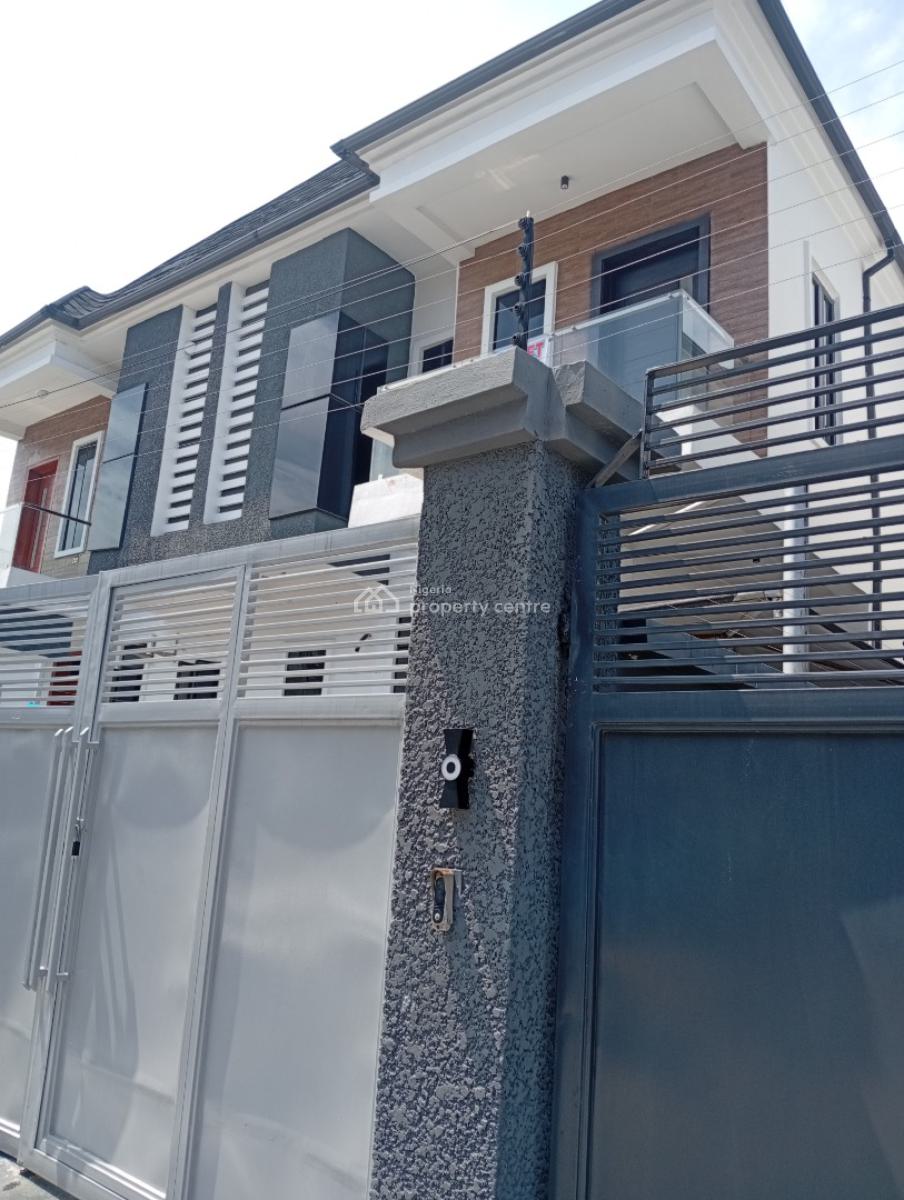 Luxury 4 Bedroom Semi Detached Duplex with Bq, Royal Pine Estate, Off Orchid Road, Lekki, Lagos, House for Rent