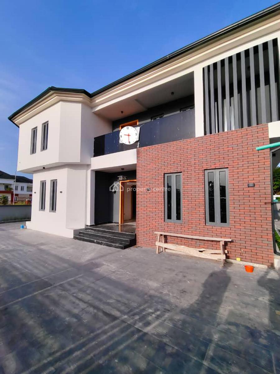 5 Bedroom Fully Detached House with 2 Bedroom Flat Attached to It, Lekki Garden Estate By Lekki Epe Expressway, Ajah, Lagos, Detached Duplex for Rent