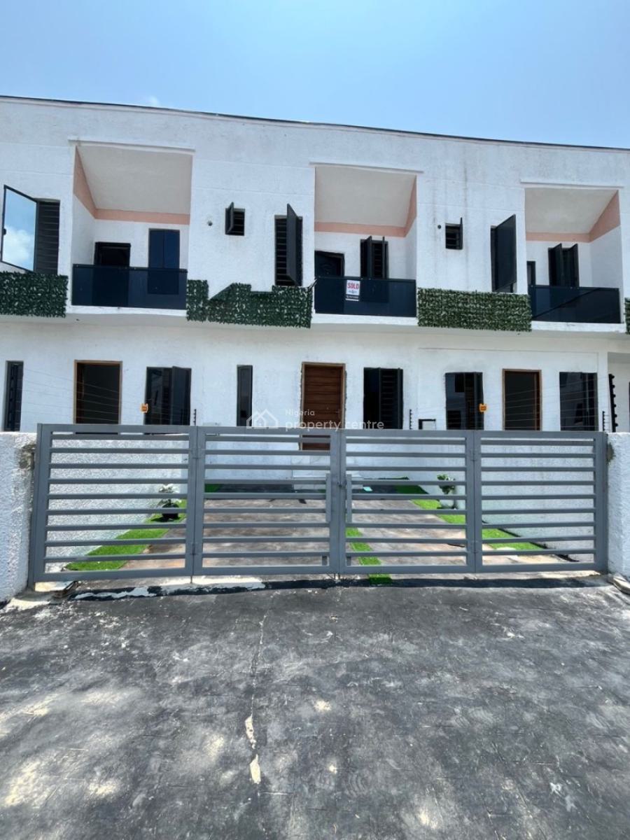 Nice Brand New 3 Bedroom Duplex Terrace Available for Lease, Orchid Road Lekki, Lekki, Lagos, Terraced Duplex for Rent