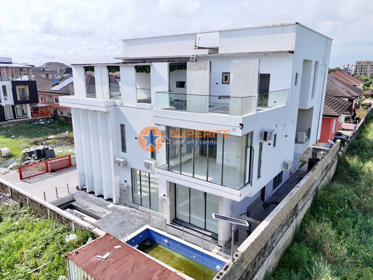 6-bedroom Fully Detached Duplex with Swimming Pool, Cinem, Ikate, Lekki, Lagos, Detached Duplex for Sale