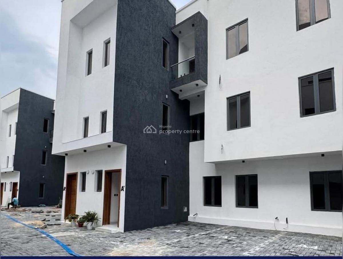 Brand New 4 Bedroom Semi-detached Duplex with a Bq, Lekki Phase 1, Lekki, Lagos, Semi-detached Duplex for Rent
