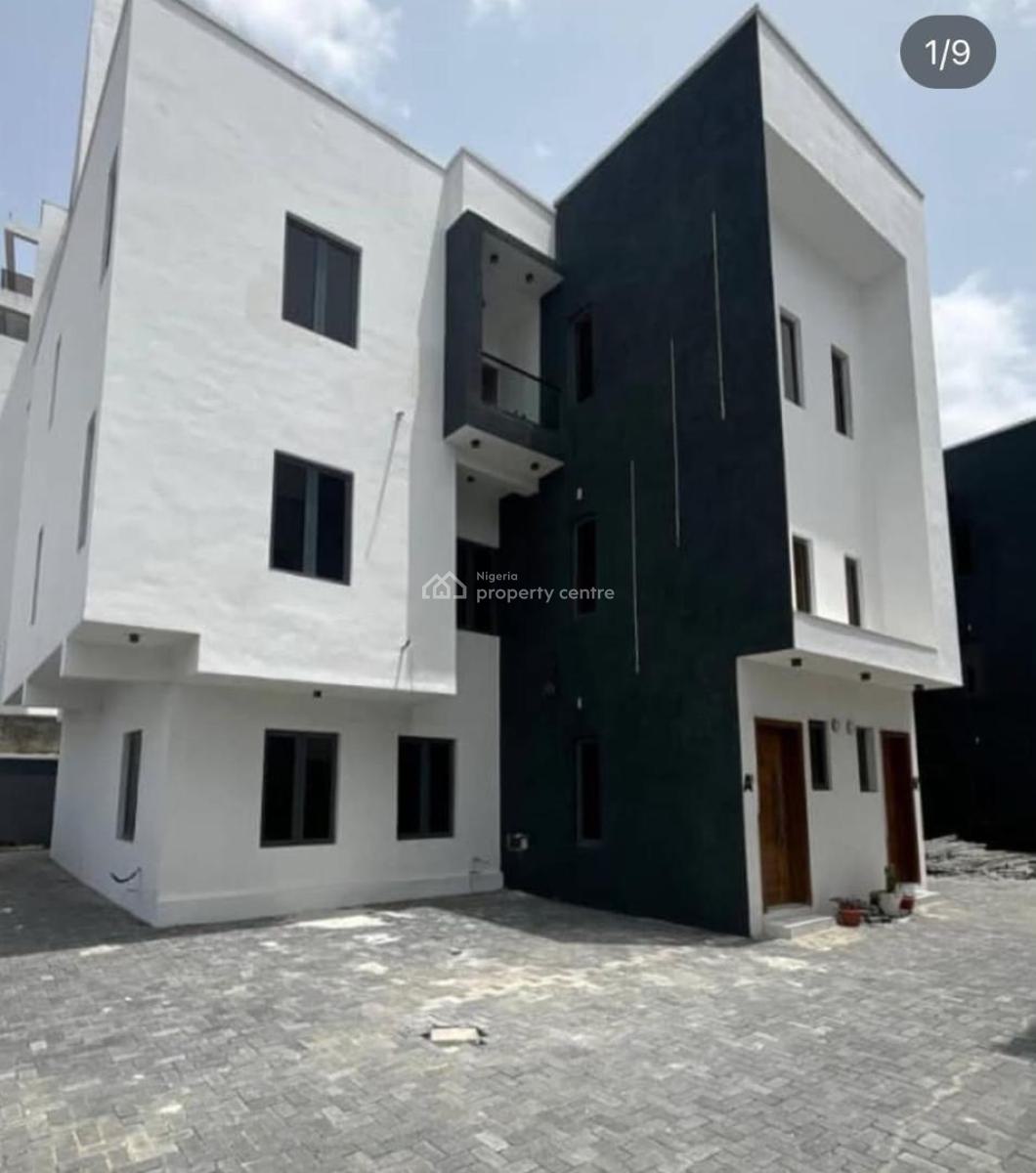 Brand New 4 Bedroom Semi-detached Duplex with a Bq, Lekki Phase 1, Lekki, Lagos, Semi-detached Duplex for Rent