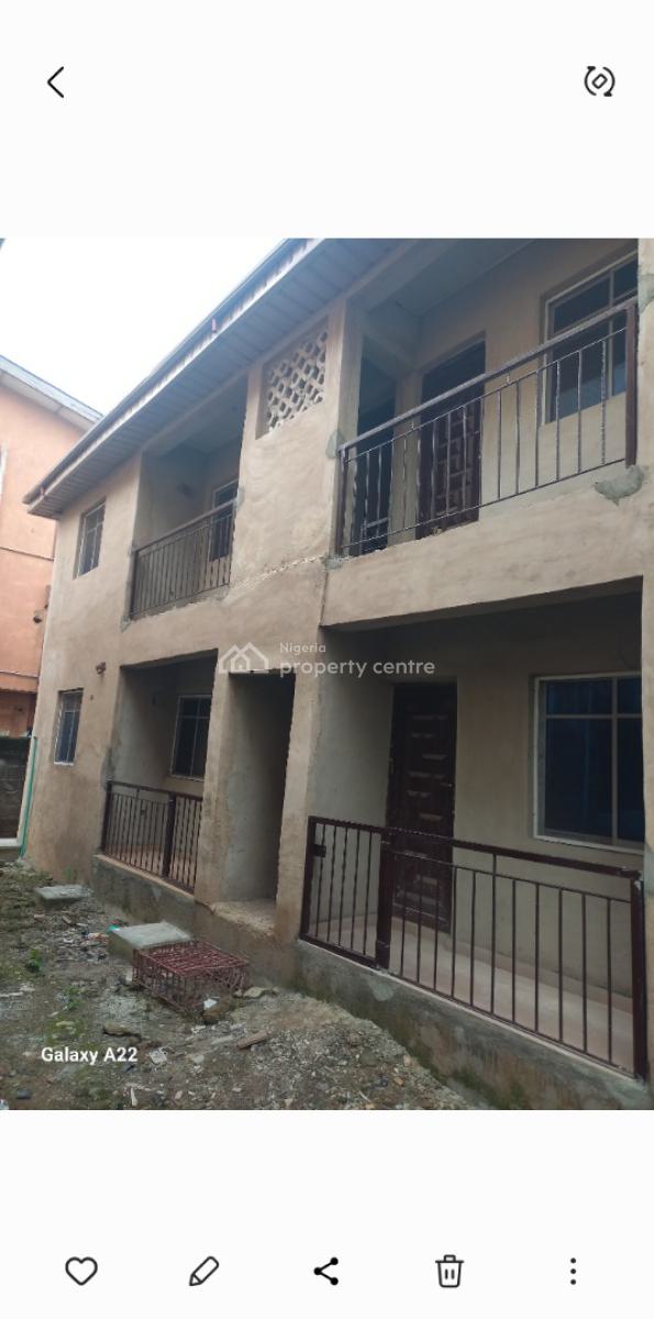 a Block of 4nos 2-bedroom Flat in an Estate with band a Power Supply, Ahmadiya, Off Lagos-abeokuta Expressway, Ojokoro, Ifako-ijaiye, Lagos, Flat / Apartment for Rent