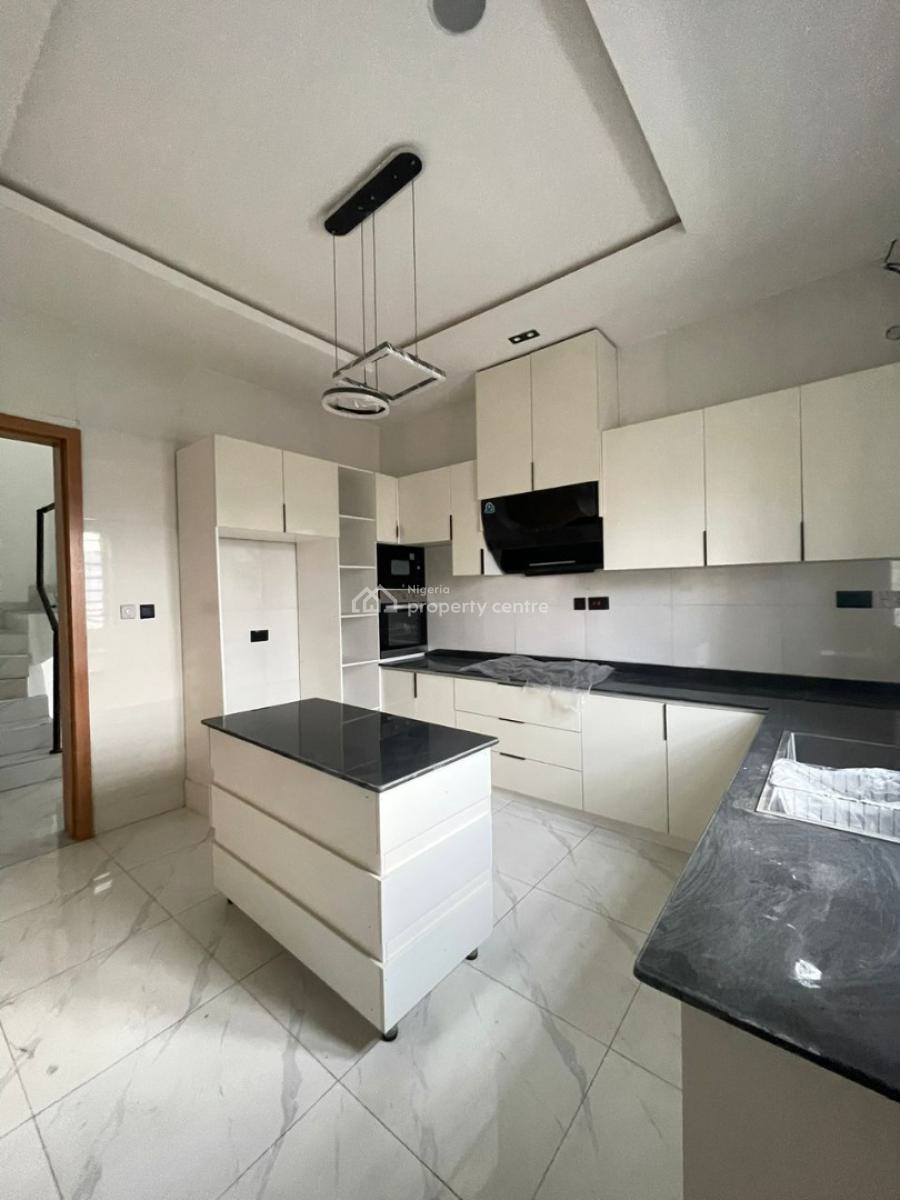 Nicely Built 4 Bedroom Semi Detached Duplex W/ Bq in a Secured Estate, Chevron Toll Gate, Orchid Road, Lekki, Lagos, Semi-detached Duplex for Sale